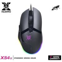 ราคา NUBWO เมาส์เกมมิ่ง X54S MACRO มีไฟ RGB ปรับ DPI ได้ ใช้งานง่าย เหมาะสำหรับเล่นเกมส์ ของแท้ รับประกัน 2 ปี (15663470341)