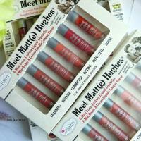 ราคา The Balm Meet Matte Hughes 6 Mini Long Lasting Liquid Lipstick Set (208134137)