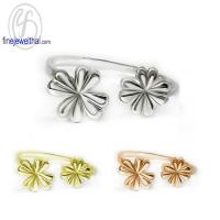 ราคา Finejewelthai แหวนใบโคลเวอร์ เงินแท้92.5% ดีไซน์มินิมอล - R143900 (14410867814)