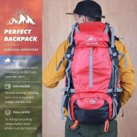ราคา Carrier Bag Outdoor 60L Backpack + Rain Cover // Mens Mountain Bag 60L // กระเป๋าเป้เดินป่า (45501325453)