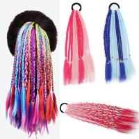 ราคา BEBAND (1ชิ้น / เซ็ต) วิกผมเปียหางม้า เครื่องประดับผม ที่คาดผม+ยางรัดผม ถักเปีย แฟชั่นยุค 90 ความยาว 30ซม. สําหรับเด็ก (21677299789)