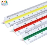 ราคา PROM เครื่องชั่ง Proportional โลหะ/พลาสติก 10/15/30 ซม. เครื่องชั่งสามเหลี่ยม เครื่องมือวัดการร่างที่แม่นยํา 1:20-1:500 ขนาดเมตริกไม้บรรทัด Architect (40620566989)