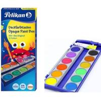 ราคา Pelikan สีน้ำหลุมตลับทึบแสง​ 12 สี รุ่น 735K12 (4962397506)