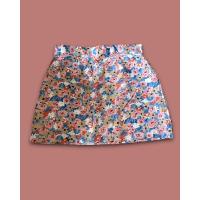 ราคา new - กระโปรงสั้นลายดอกเอวสูง หวานเอยหวานใจ (20274611820)