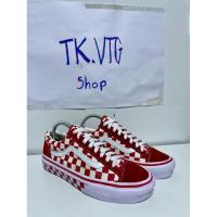 ราคา Vans style 36 ตารางแดงสกรีนยาง PK มือ2 (26129067696)