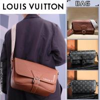 ราคา หลุยส์วิตตอง LV bag Louis Vuitton Montsouris กระเป๋าแมสเซนเจอร์/กระเป๋าผู้ชาย/รุ่น M83567# (27376843716)