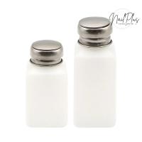 ราคา ขวดปั๊มน้ำยาล้างเล็บ ขวดปั๊มฝาเหล็กใส่น้ำยา ขนาด 200ml. 250ml. พร้อมส่ง (25019492761)