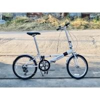 ราคา จักรยานพับเล็ก เก่าญี่ปุ่น ยี่ห้อ Chevrolet แท้ สีขาวสวยๆ เฟรมเหล็ก ท่อนอนตรง บังโคลนสแตนเลส(JT) (13857612228)