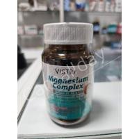 ราคา VISTRA Magnesium Complex PLUS Vitamin B1, B6 & B12 วิสทร้า แมกนีเซียม คอมเพล็กซ์ พลัส วิตามินบี 1, บี 6 แอนด์ บี 12 (41654540221)