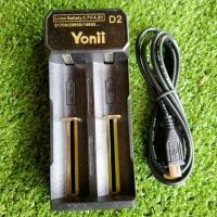 ราคา เครื่องถ่าน Yonii D2 ชาร์จถ่าน3.7V lithium ion 18650,26650,21700,18350 (5352679989)