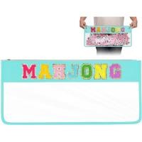 ราคา ยุโรปใสถุงไพ่นกกระจอกกันน้ํา,ถุงไพ่นกกระจอกที่ว่างเปล่าที่มีซิปกรณีไพ่นกกระจอกสําหรับชุดไพ่นกกระจอกอเมริกัน,กรณีเท่านั้น (สีเขียวมิ้นท์) 1HT7 (47152148998)