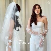 ราคา Blume Veils & Gloves เวลเจ้าสาว ถุงมือเจ้าสาว เวลเจ้าสาว ผ้าคลุมเจ้าสาว ผ้าคลุมผมเจ้าสาว ผ้าคลุมหน้าเจ้าสาว ชุดเจ้าสาว (22789760048)