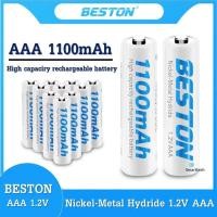 ราคา ถ่านชาร์จ AAA Beston 1100mAh / 1300mAh 1.2V Ni-MH จำนวน 4 ก้อน ฟรีกล่องใส่ถ่าน คุณภาพสูง ราคาถูก (27360938115)
