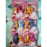 ราคา เซทคู่ม้าโพนี่ My little pony ตุ๊กตาม้าของเล่นของสะสม (10060608116)