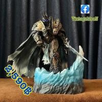 ราคา WOW Arthas Menethil Lich King LED PVC Statue Figure 40 cm (26734480254)