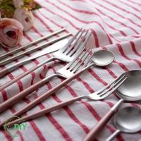 ราคา ช้อนส้อมสแตนเลส ช้อน / ส้อม ยาว 21cm ทนทาน Forks and spoons (25794498468)