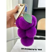 ราคา ของปัจฉิม พวกกุญแจ จี้พวงกุญแจองุ่นสีม่วงขนกระต่ายเร็กซ์แท้ (56253282897)