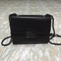 ราคา กระเป๋าหนังแท้ลายหนังงู (96745961)