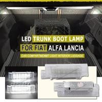 ราคา 2 ชิ้น LED Trunk Boot โคมไฟช่องภายในกระเป๋าเดินทางสําหรับ Alfa Romeo Lancia Jeep Maserati สําหรับ Fiat (50150720912)