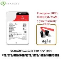 ราคา Seagate IronWolf Pro ฮาร์ดดิสก์ไดรฟ์ NAS HDD 3.5 นิ้ว 20TB 18TB 16TB 14TB 12TB 10TB 8TB 6TB 4TB สําหรับ RAID Network CCTV PC มัลติมีเดีย เซิร์ฟเวอร์ (25870174807)