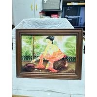 ราคา กรอบรูปไม้สัก แม่ญิงล้านนา (27138624405)