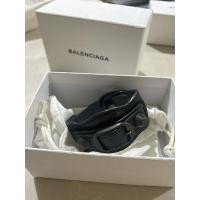 ราคา [มือสอง ของแท้100%] กำไลหนัง Balenciaga สีดำ (25253063786)