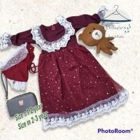 ราคา ชุดเด็กมุสลิม ชุดออกงาน ชุดรายอ หนูน้อย ราคาถูก (23011430075)