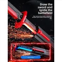 ราคา ⚡ ขายดี ⚡ ดาบซามูไรดึงแล้วมีประกายไฟ ดาบเลเซอร์เรืองแสง ดาบเรืองแสง ของเล่นเด็ก (สินค้าจัดส่งจากประเทศไทย) (54502081605)