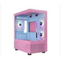 ราคา mATX CASE (NP) THERMALTAKE VIEW 170 TG ARGB BUBBLE PINK (54351436026)