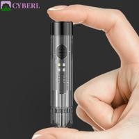 ราคา CYBERLINX ไฟฉายพกพา LED ขนาดเล็ก, ชาร์จด้วยUSB, แสงสว่าง 80 ลูเมน มีหัวเข็มขัดและ6โหมดการทำงาน (57051170914)
