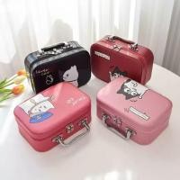 ราคา กระเป๋าเครื่องสำอางลายแมวเหมียวหนัง pu (1174299890)