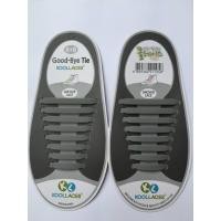 ราคา เชือกรองเท้าซิลิโคน koollaces สีเทา (110712207)