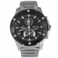 ราคา Seiko นาฬิกาข้อมมือรุ่นSPC097P1-Silver-Black (340015650)