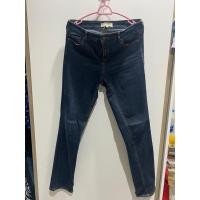 ราคา มือ2 mango กางเกงยีนยืด สีเข้มขายาว size ใหญ่ (22222558785)