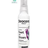 ราคา Deocent จาก Wilkins สเปรย์ลดกลิ่นเท้า ดับกลิ่นอับยาวนาน 24 ชม) Deocent by wilkins (50 ml) หอมทนนาน. (22340173430)