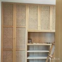 ราคา สไตล์ญี่ปุ่นชุดครัวเรือนโดยรวมประตูตู้ตกแต่งห้องนอนหวายเสื้อกันลมรวมกันตู้เสื้อผ้าตู้เก็บทําตู้เฉิงตู ทีทซ์พี (58151036336)