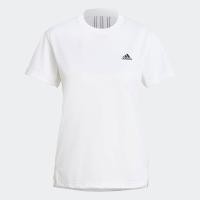 ราคา adidas Gym & Training เสื้อยืด AEROREADY Designed 2 Move 3-Stripes Sport ผู้หญิง สีขาว GL3812 (22864780140)