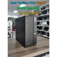 ราคา คอมพิวเตอร์ Acer Pentium Goldเจน9 G5400 Gen9th Ram 8GB SSD 240GB พร้อมใช้ วินโด้ 10 (44254373773)