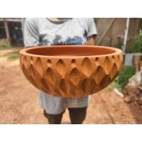 ราคา อ่างดินเผา กว้าง12 นิ้วอ่างบัวดินเผาอ่างเลี้ยงปลาดินเผาและมีแบบเจาะรูสำหรับปลูกต้นไม้ได้ (27991172293)