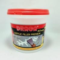 ราคา สีโป๊วผนังอะคริลิค ดราก้า DRAGA ACRYLIC FILLER PREMIUM เคมีโป๊ว (21507152342)