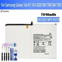ราคา SCUD-WT-N19 แบตเตอรี่แท็บเล็ต Samsung Galaxy Tab A7 10.4 (2020) SM-T505 SM-T500 T505N/ ความจุแบต 7040mAh+เครื่องมือถอด (19395138086)