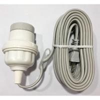 ราคา ส่งฟรี + Sentoshi ขั้วหลอดไฟ E27 ขั้วห้อย พร้อมสายไฟมีปลั๊กเสียบ ยาว 5 เมตร หรือ 10 เมตร ขั้วไฟสำเร็จ (3738780278)