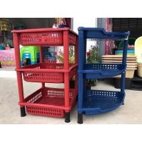 ราคา ชั้นวางของพลาสติก3ชั้น(ขายแพ็คคู่) (7846794869)