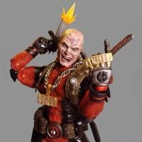 ราคา deadpool deadpool mask deadpool and wolverine Avengers Deadpool 23cm 2nd Generation Deadpool Joint Movable Ornament Model Boxed Figure (45202100181)