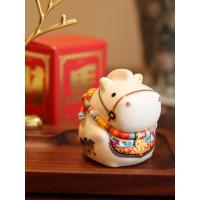 ราคา กระปุกออมสิน กระปุกออมสินใหญ่ 2026 C เที่ยงปีมะเมียกระปุกออมสินการ์ตูนสินค้าตรุษจีนประกอบกล่องของขวัญกระปุกออมสินเซรามิกเครื่องประดับ (55503187954)