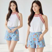 ราคา ชุดเซ็ท 2 ชิ้น เสื้อคอกลมไหล่ล้ำผ้าเนื้อดี+กางเกงลายสตรอเบอรี่ ผ้าฮานาโกะนุ่มพรีเมียม Set_bp1551 (40024825948)