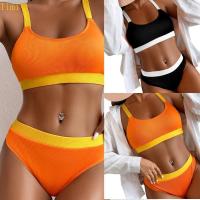 ราคา ชุดว่ายน้ำผู้หญิง ทรงเอวสูง แบบคร롭컷 ดีไซน์ทันสมัย (43025877548)