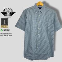 ราคา KEMEJA HIJAU DOCKERS GREEN เสื้อเชิ้ตผู้ชาย ไซส์ L (43755791893)