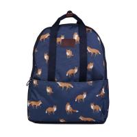 ราคา (พร้อมส่ง) กระเป๋าเป้ ลายสุนัขจิ้งจอก ลายฟามิงโก้ ลายดอกไม้ กระเป๋าสะพายหลัง (8438412780)