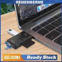 ราคา 6 IN 1 USB/Micro USB/Type C ถึง SD TF Card Adapter 480Mbps OTG Card Reader USB 3.0 USB C Card Reader แล็ปท็อป PC อุปกรณ์เสริม (49552415955)